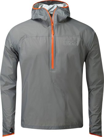 OMM Men's Halo Smock Jacket Men rain jackets Grey XL