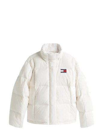 Tjw Alaska Grid Down Jacket Ext Cream Tommy Jeans