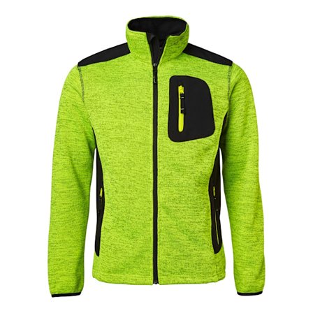 123 Fleece Yellow melange/black Unisex