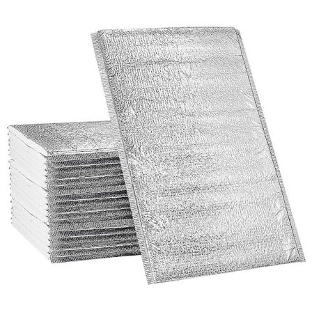Termisk Väska För Mat Isolerade Påsar Silver 30x25cm Värmebevarande Hotell 25Set-lingling}