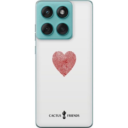 Yhteensopiva Puhelinkuori Motorola Motorola Edge 60 Fusion Cactus and Friends - Fingerprint Love