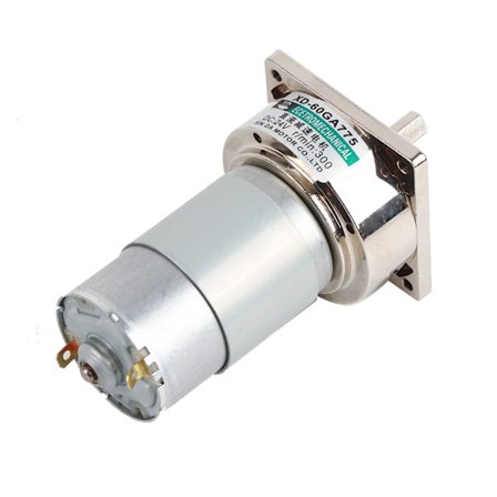 35W Mikro DC Metal Gear Moottori Nopeuden Säätö CW/CCW (24V 300rpm)