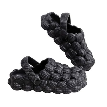 Massage Boble Slides Hjemmesko Skridsikker SPA Hjemmesko SORT 42-43