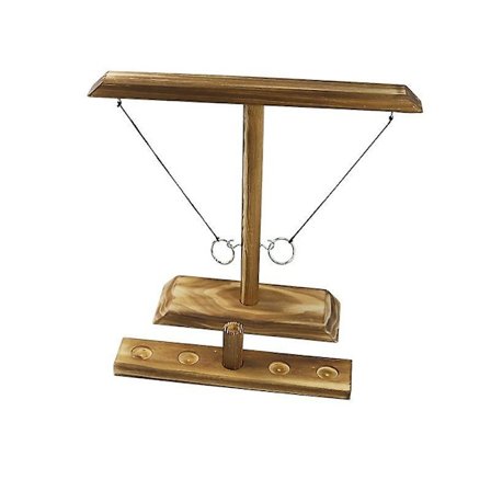 Handgjorda Krok Kast Spel i Trä