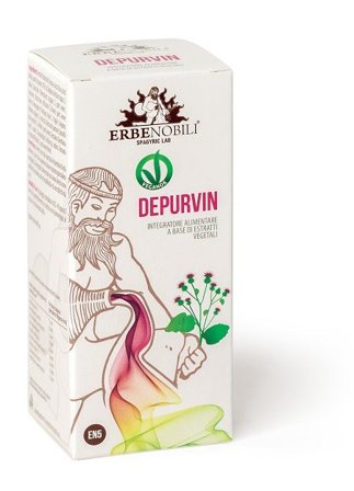 Erbe Nobili Depurvin 50ml - Integratore Detox Naturale
