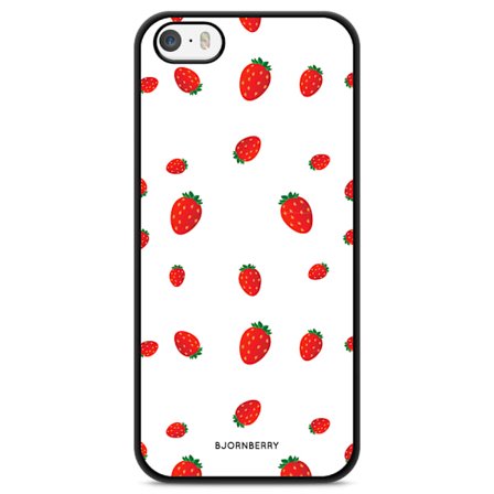 Bjornberry Skal iPhone 5/5s/SE (2016) - Jordgubbar