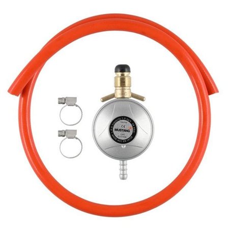 POL-sats med lågtrycksregulator 30 mbar för sidoventilflaska