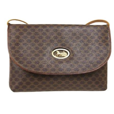 Louis Vuitton Vintage, Pre-owned Canvas louis-vuitton-bags Bruin, Dames, Maat:ONE Size,leer