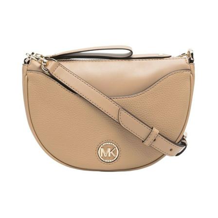 Michael Kors, Cross Body Bags Beige, Dames, Maat:ONE Size,leer