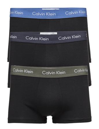 3P Low Rise Trunk Boxerkalsonger Svart Calvin Klein