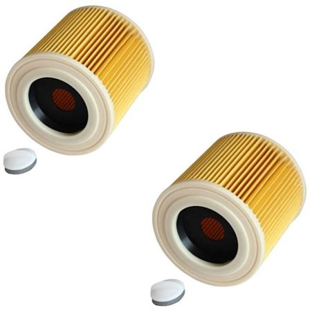 2 WD3 Premium WD2 WD3 WD3P WD3 MV2 MV3 WD3 Ersättningsfilter Kompatibla med Kärcher Dammsugare 6 414 552 0 64145520