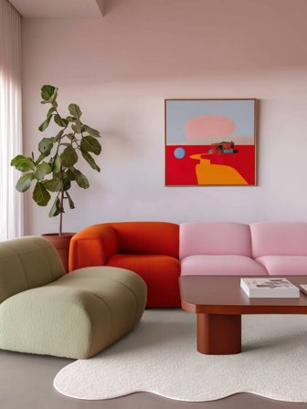 Tappeto Per Interni/Esterni Astratto Lavable Olga - Bianco 160X230 In Stile Moderno