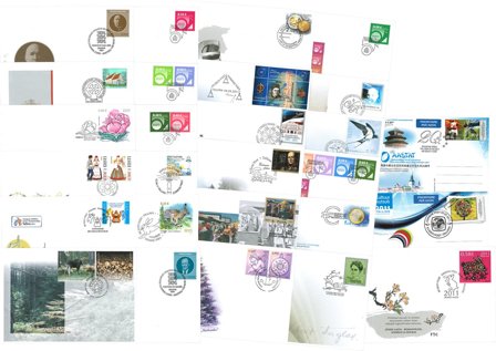 Estland - Årsmappe 2011 - FDC