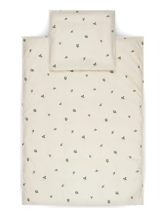 Moonboon Baby Bed Linen Crisp - Green - 70X100;35X40CM