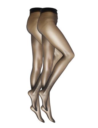 Decoy 2Pk Tight Silklook 20Den Brown Decoy
