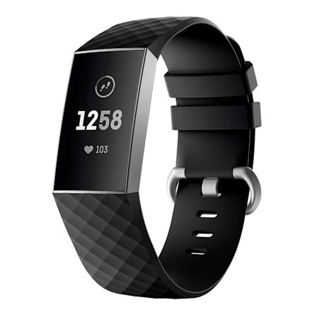 Fitbit Charge 3/4 armband silikon (S)
