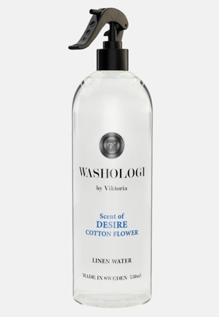 Washologi - Linen Water Desire 750ml - Transparent - Kläder - - Bubbleroom