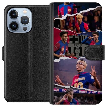 Kompatibelt Plånboksfodral till Apple Apple iPhone 13 Pro Yamal Fotboll Spelare Barcelona