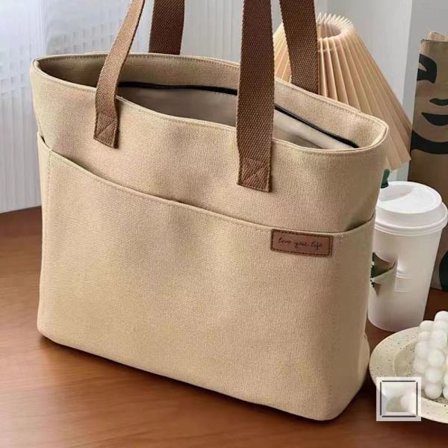 Naisten casual käsilaukku työmatkalaukut KHAKI