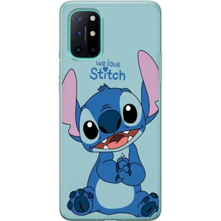 OnePlus 8T Läpinäkyvä kuori Rakasta Stitch