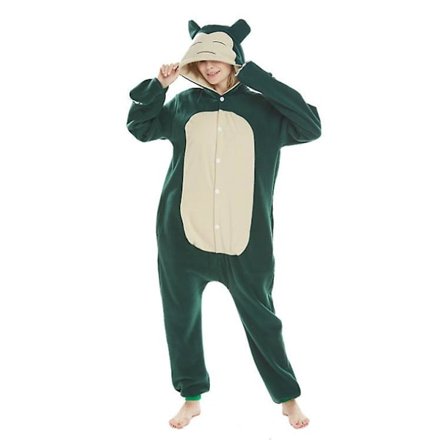 Snorlax Cosplay Hjem Kosedress Høy Kvalitet