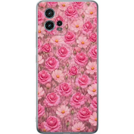 Yhteensopiva Puhelinkuori Motorola Moto G72 Petal Reverie Blush Rose
