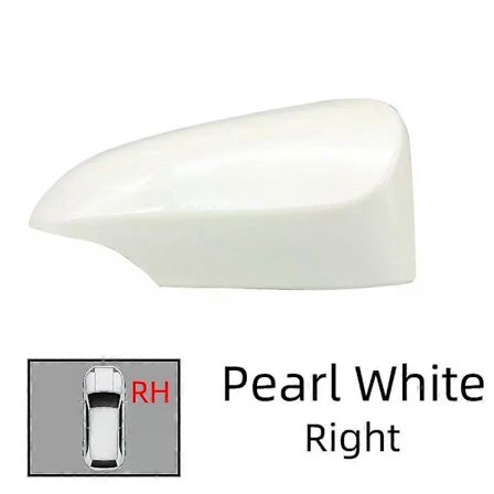 Toyota Yaris 2012 2013 2014 2015 2016 2017 2018 2019 2020 auton ulkoiselle taustapeilin suojukselle Peilin korkkikuori Korkealaatuinen maali