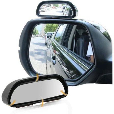 2 stk. blindsone speil, 360° vidvinkel sidespeil motorsykkel