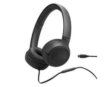 JBL-Tune 530C USB-C - Black-JBL Tune 530C USB-C – kablede on-ear-hodetelefoner-Head & earphones-Over-ear-hodetelefoner