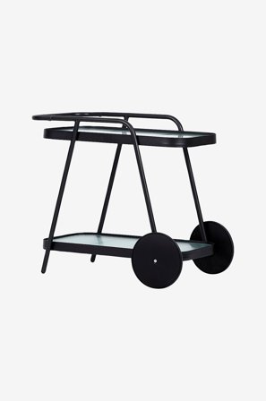 NORDFORM - Serveringsvogn - Svart - Avlastningsbord - Fra Homeroom