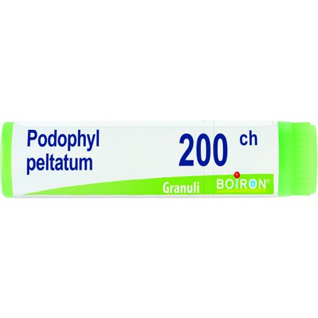 Boiron Podophyl Peltatum Globuli 200Ch Dose 1g