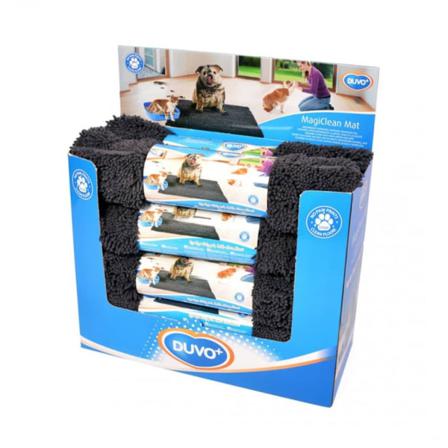 Duvo+ Matta För Husdjur Magicclean 90x65 Cm Mörkgrå Grå