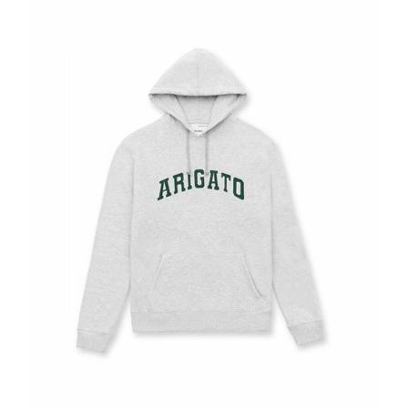 Axel Arigato, College Logo Hoodie Grijs, Heren, Maat:M