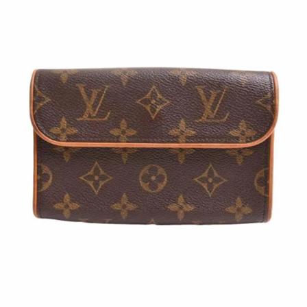 Louis Vuitton Vintage, Pre-owned Canvas louis-vuitton-bags Bruin, Dames, Maat:ONE Size