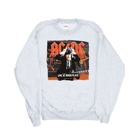 AC/DC Dam/Kvinnor Live At River Plate Columbia Records Sweatshirt