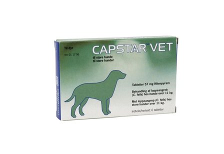 Capstar Vet tabl hund 11-57 kg