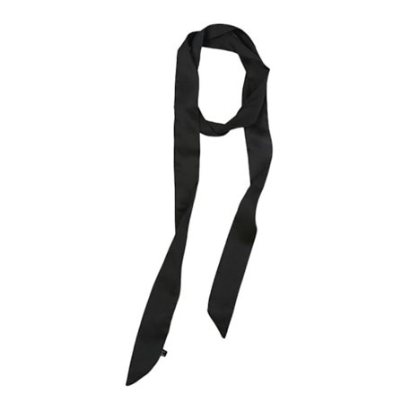 Smal Lang Sjal Taske Bånd SORT