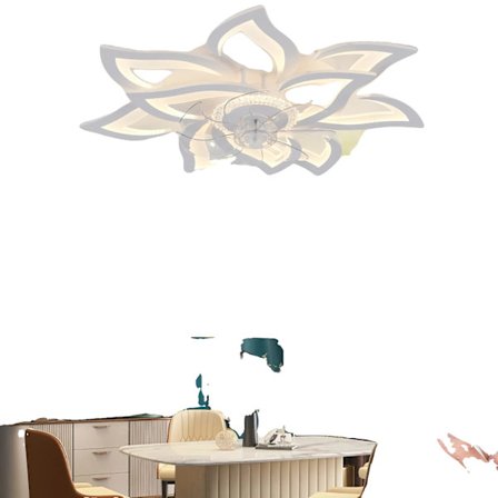 Takvifte med lys, DC-motor, fjernkontroll