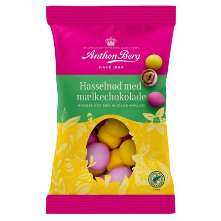 ANTHON BERG Godis Hasselnöt med choklad 80g - Lyreco - Kök och servering - Ätbart - Godis och choklad