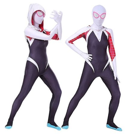 Spider-Man World Gwen Stacy Cosplay Jumpsuit Halloween . 120cm