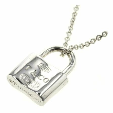 Tiffany & Co. Pre-owned, Necklaces Grijs, Dames, Maat:ONE Size