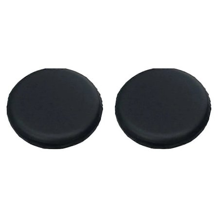 2 stk. Runde Barstolspuder til 34-35 cm Vandtætte Barstolsovertræk Sort