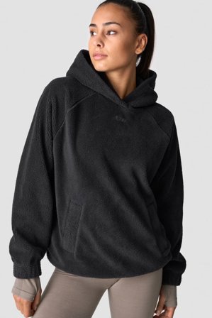 ICANIWILL - Everyday Fleece Hoodie Wmn Black - Damen - ICIW