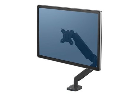 Fellowes Monitorarm Platinum gas singel - Lyreco - Datorprodukter > Bildskärmar och tillbehör > Monitorarmar