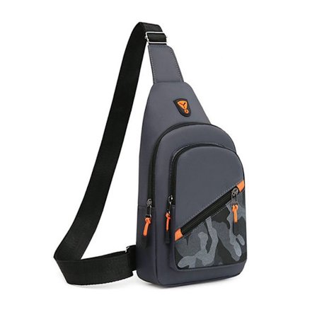 Herre Sling Bag Crossbody Taske GRÅ