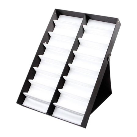 16 Slots Brillebakke Solbriller Vitrineskab Brille