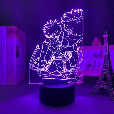 My Hero Academia-lampa, My Hero Academia-födelsedagsdekorationer