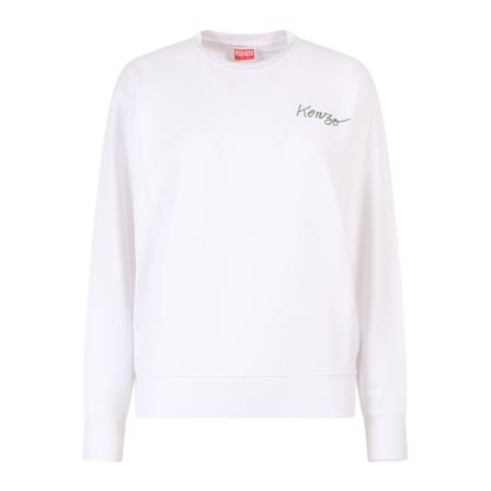 Kenzo Sweatshirt Fc62Sw0164Mf Hvid, Dame Sweatshirts