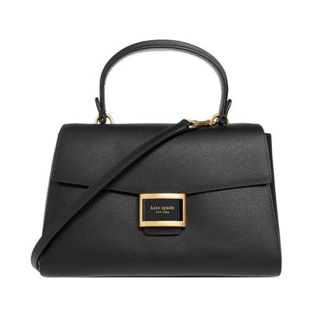 Kate Spade Shoulder Taske with logo Sort, Dame Skuldertasker, Størrelse: ONE Size