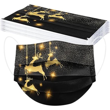 10 st vuxna jultryckta tyg ej tvättbara, ej återanvändbara H